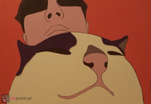 Kot Alicji we wnętrzu