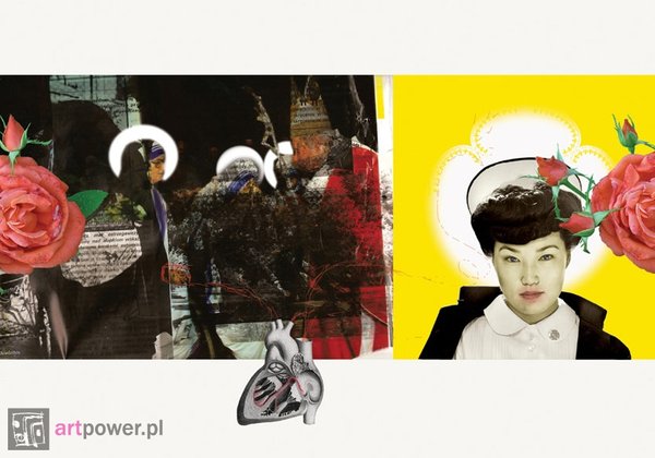 Żółta Madonna z cyklu Święte Zawody we wnętrzu