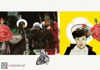 Żółta Madonna z cyklu Święte Zawody - 1