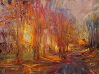 Słońce w topolach III - 1