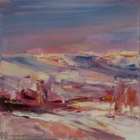 Pejzaż zimowy IV - 1