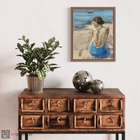 Pływaczka - odpoczynek na plaży - 2